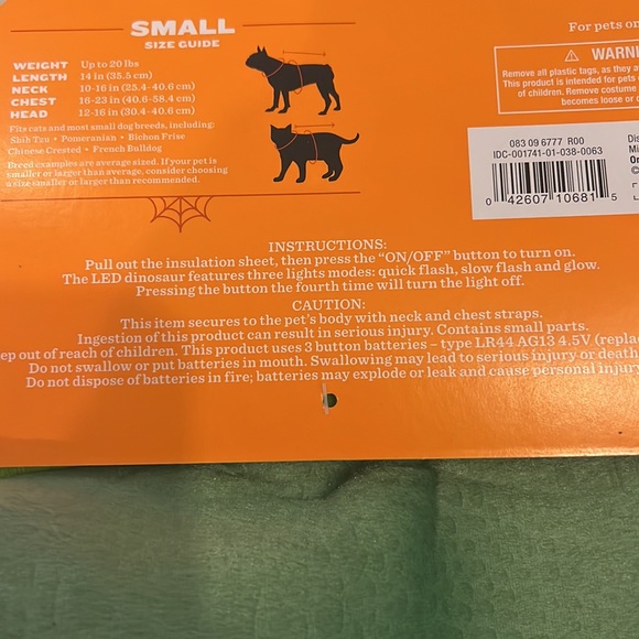 Dog/Cat Halloween costume - Picture 6 of 6